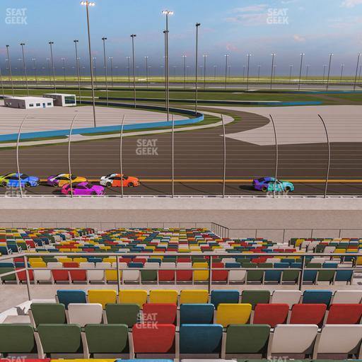 Daytona International Speedway - Section Back 174 Seat View