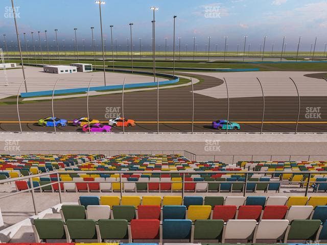 Daytona International Speedway - Section Back 174 Seat View
