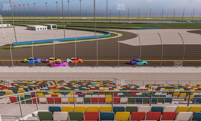 Daytona International Speedway - Section Back 174 Seat View