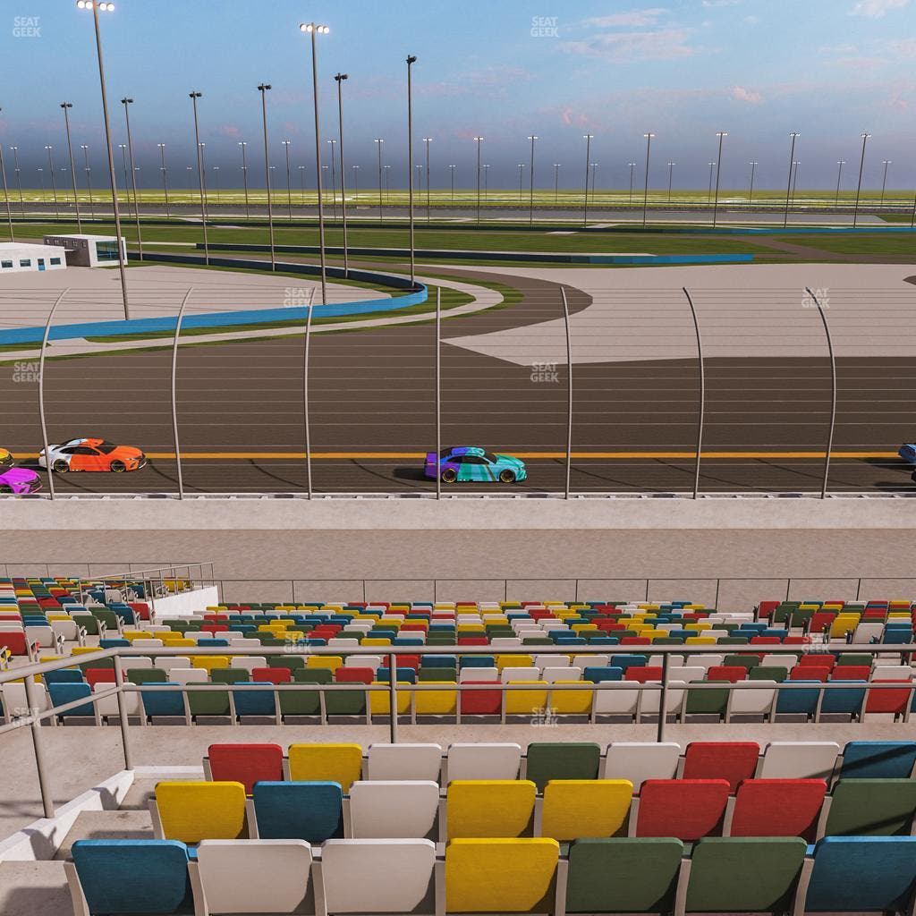 Daytona International Speedway - Section Back 175 Seat View