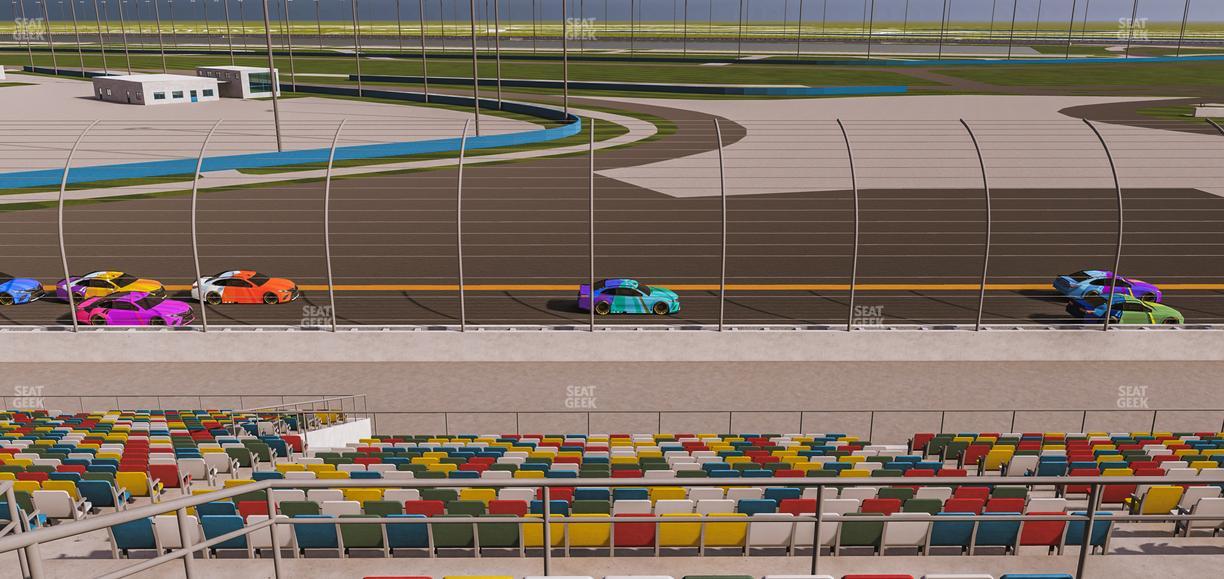 Daytona International Speedway - Section Back 175 Seat View