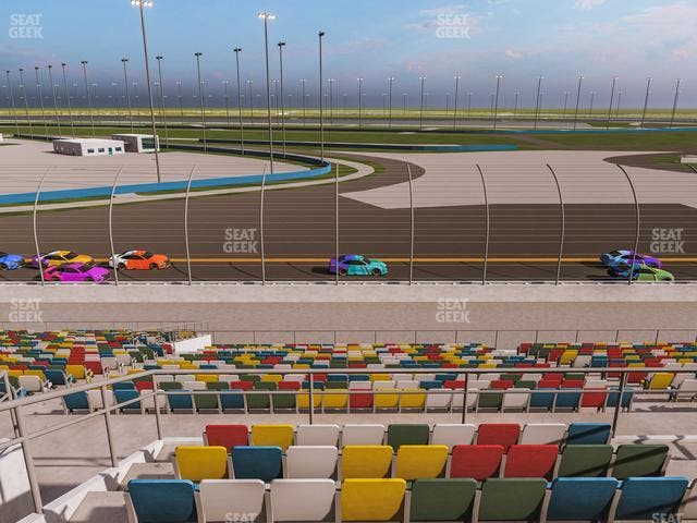 Daytona International Speedway - Section Back 175 Seat View