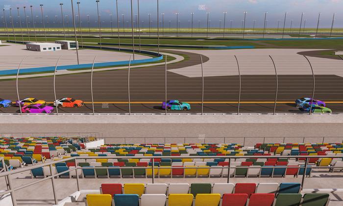 Daytona International Speedway - Section Back 175 Seat View