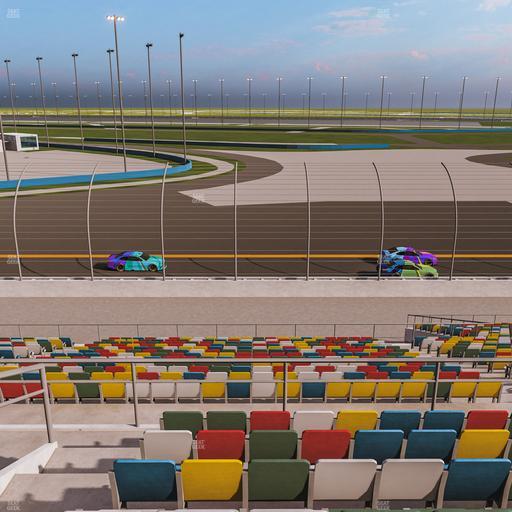 Daytona International Speedway - Section Back 176 Seat View