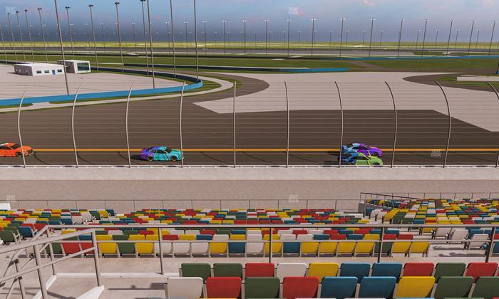 Daytona International Speedway - Section Back 176 Seat View
