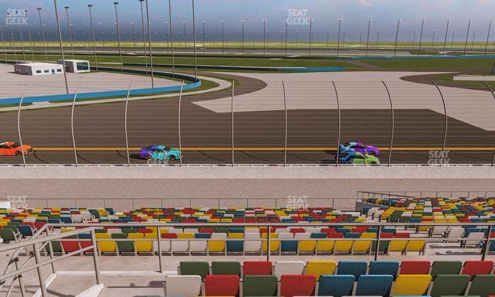 Daytona International Speedway - Section Back 176 Seat View