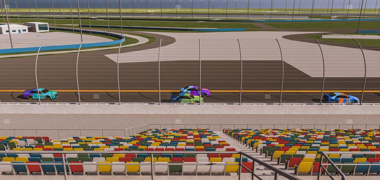 Daytona International Speedway - Section Back 177 Seat View
