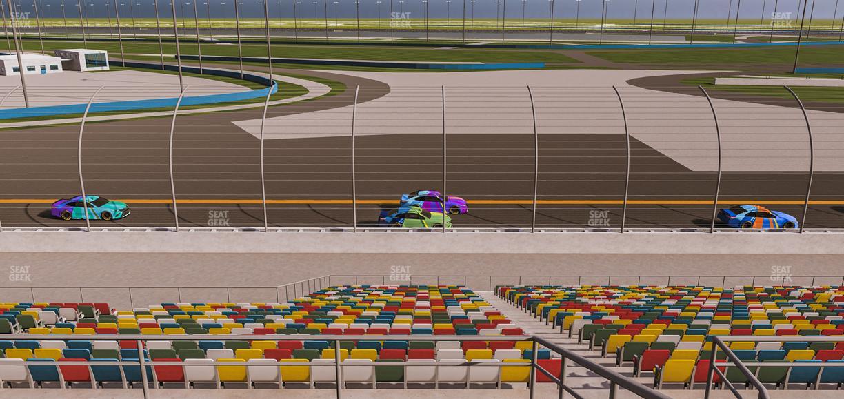 Daytona International Speedway - Section Back 177 Seat View