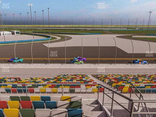 Daytona International Speedway - Section Back 177 Seat View