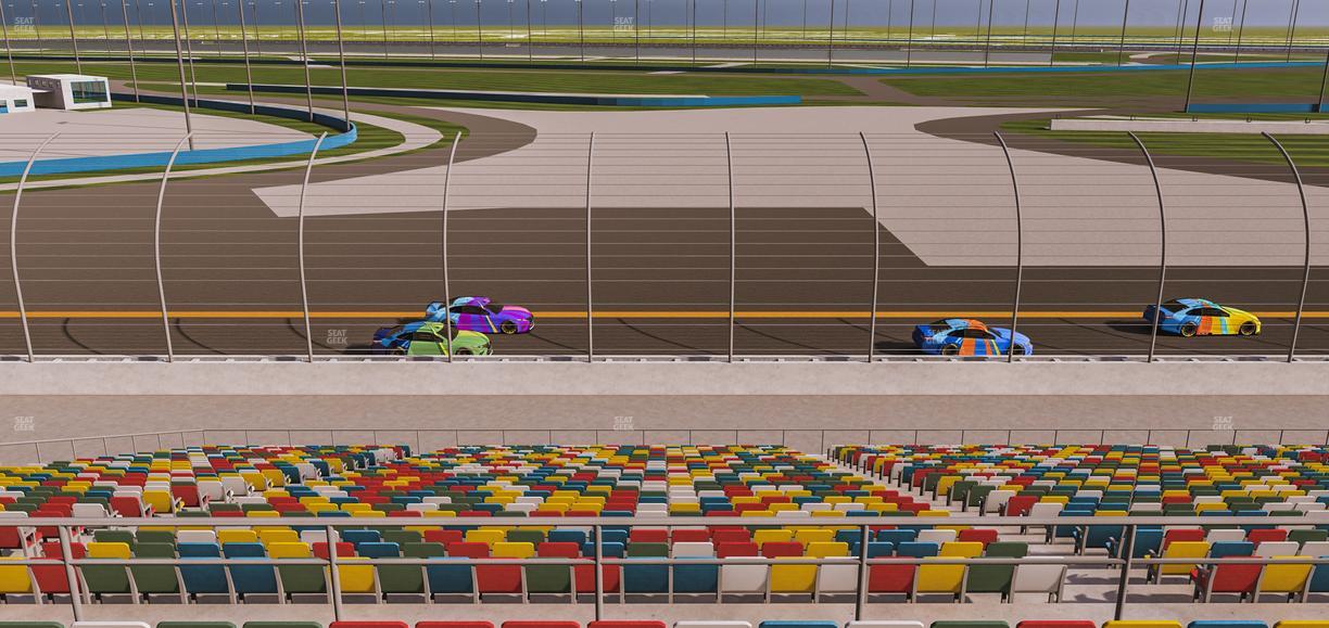 Daytona International Speedway - Section Back 178 Seat View