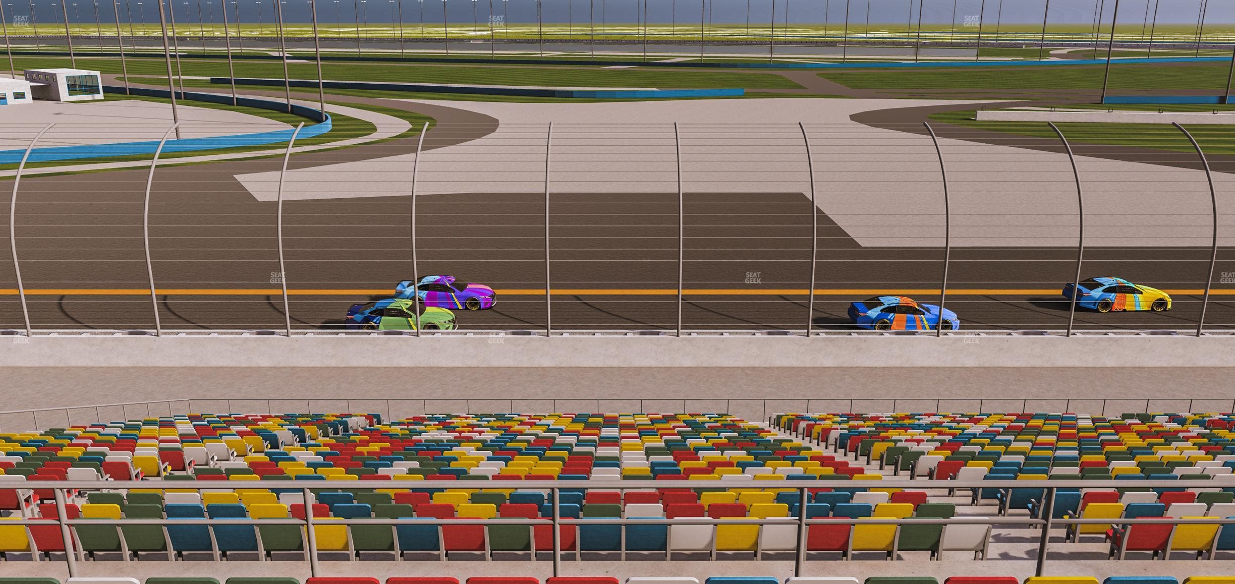 Daytona International Speedway - Section Back 178 Seat View