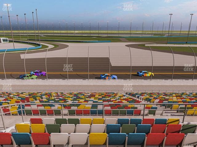Daytona International Speedway - Section Back 179 Seat View