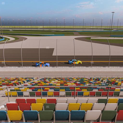 Daytona International Speedway - Section Back 180 Seat View