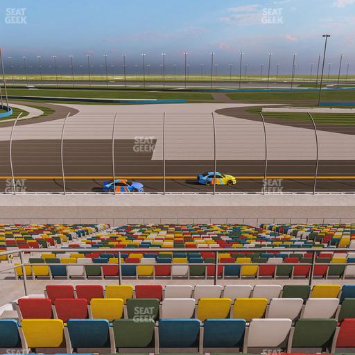 Daytona International Speedway - Section Back 180 Seat View