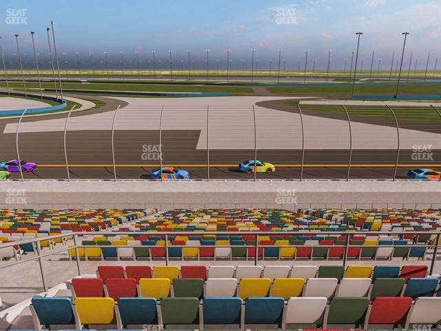 Daytona International Speedway - Section Back 180 Seat View