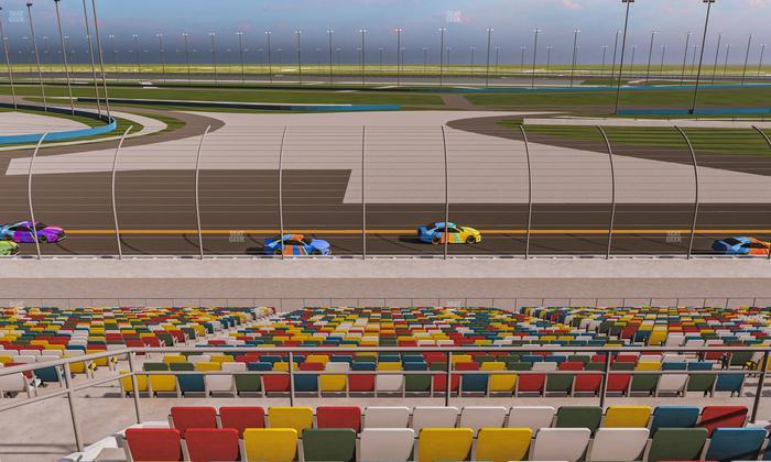 Daytona International Speedway - Section Back 180 Seat View