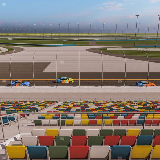 Daytona International Speedway - Section Back 181 Seat View