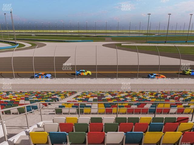 Daytona International Speedway - Section Back 181 Seat View