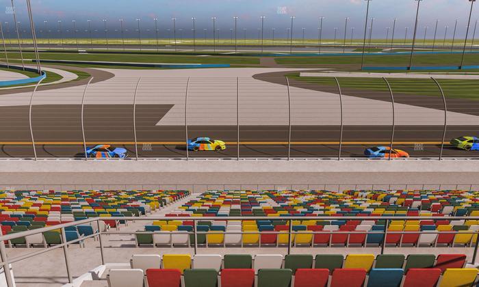 Daytona International Speedway - Section Back 181 Seat View