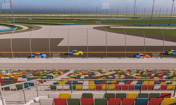 Daytona International Speedway - Section Back 181 Seat View