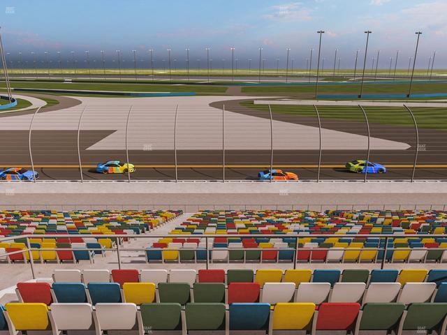 Daytona International Speedway - Section Back 182 Seat View Daytona International Speedway - Section Back 182 Seat View