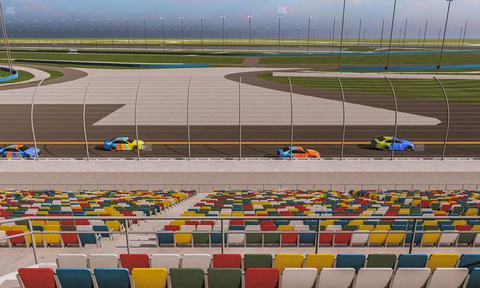 Daytona International Speedway - Section Back 182 Seat View