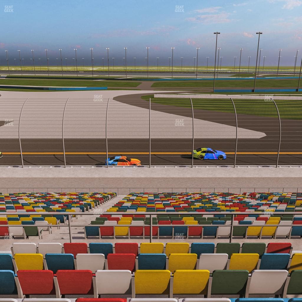 Daytona International Speedway - Section Back 183 Seat View
