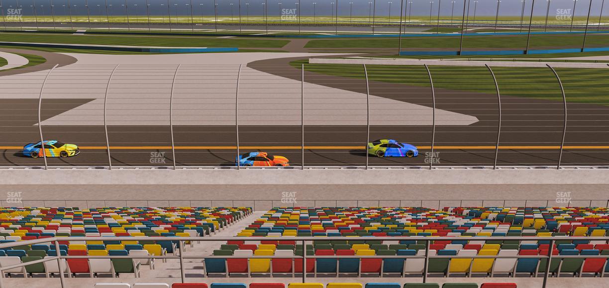 Daytona International Speedway - Section Back 183 Seat View