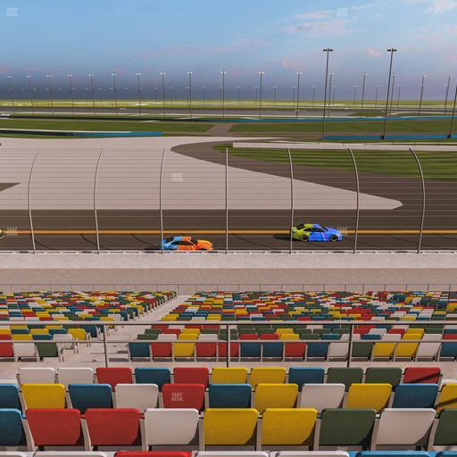 Daytona International Speedway - Section Back 183 Seat View