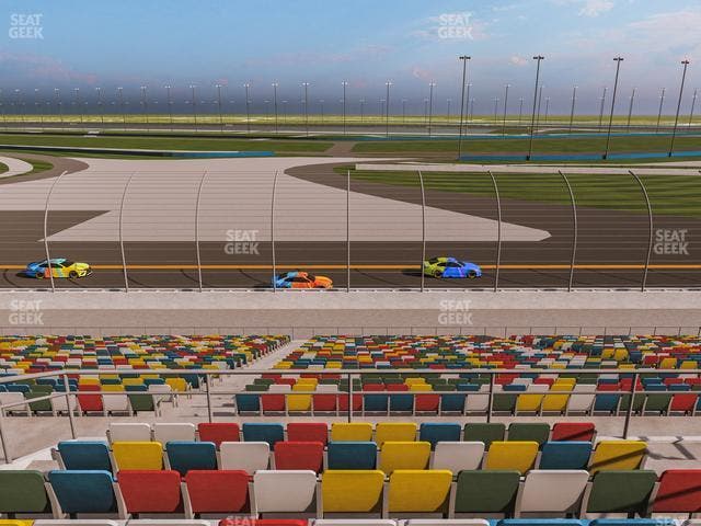 Daytona International Speedway - Section Back 183 Seat View