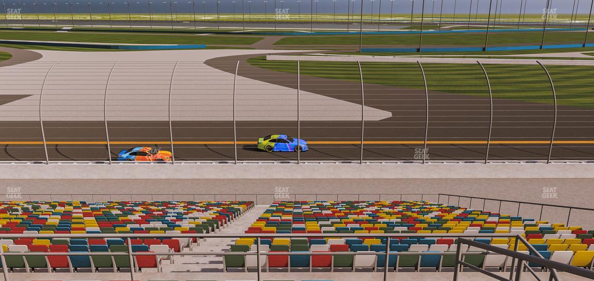 Daytona International Speedway - Section Back 184 Seat View