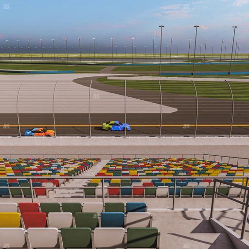 Daytona International Speedway - Section Back 184 Seat View