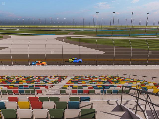 Daytona International Speedway - Section Back 184 Seat View Daytona International Speedway - Section Back 184 Seat View