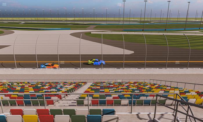 Daytona International Speedway - Section Back 184 Seat View