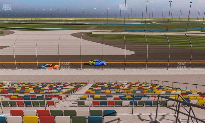 Daytona International Speedway - Section Back 184 Seat View