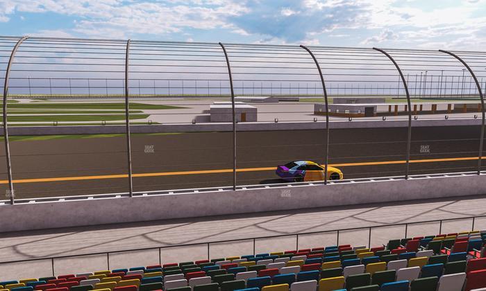 Daytona International Speedway - Section Front 108 Seat View