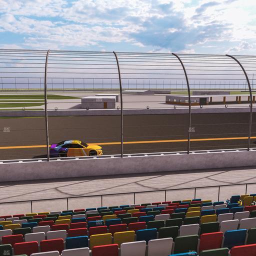 Daytona International Speedway - Section Front 109 Seat View
