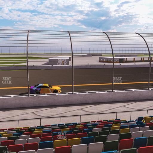 Daytona International Speedway - Section Front 109 Seat View
