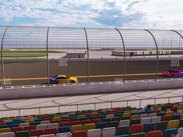Daytona International Speedway - Section Front 109 Seat View