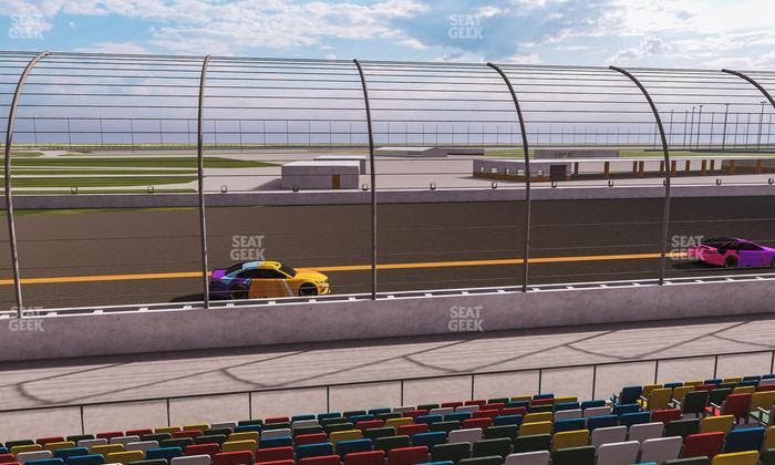 Daytona International Speedway - Section Front 109 Seat View