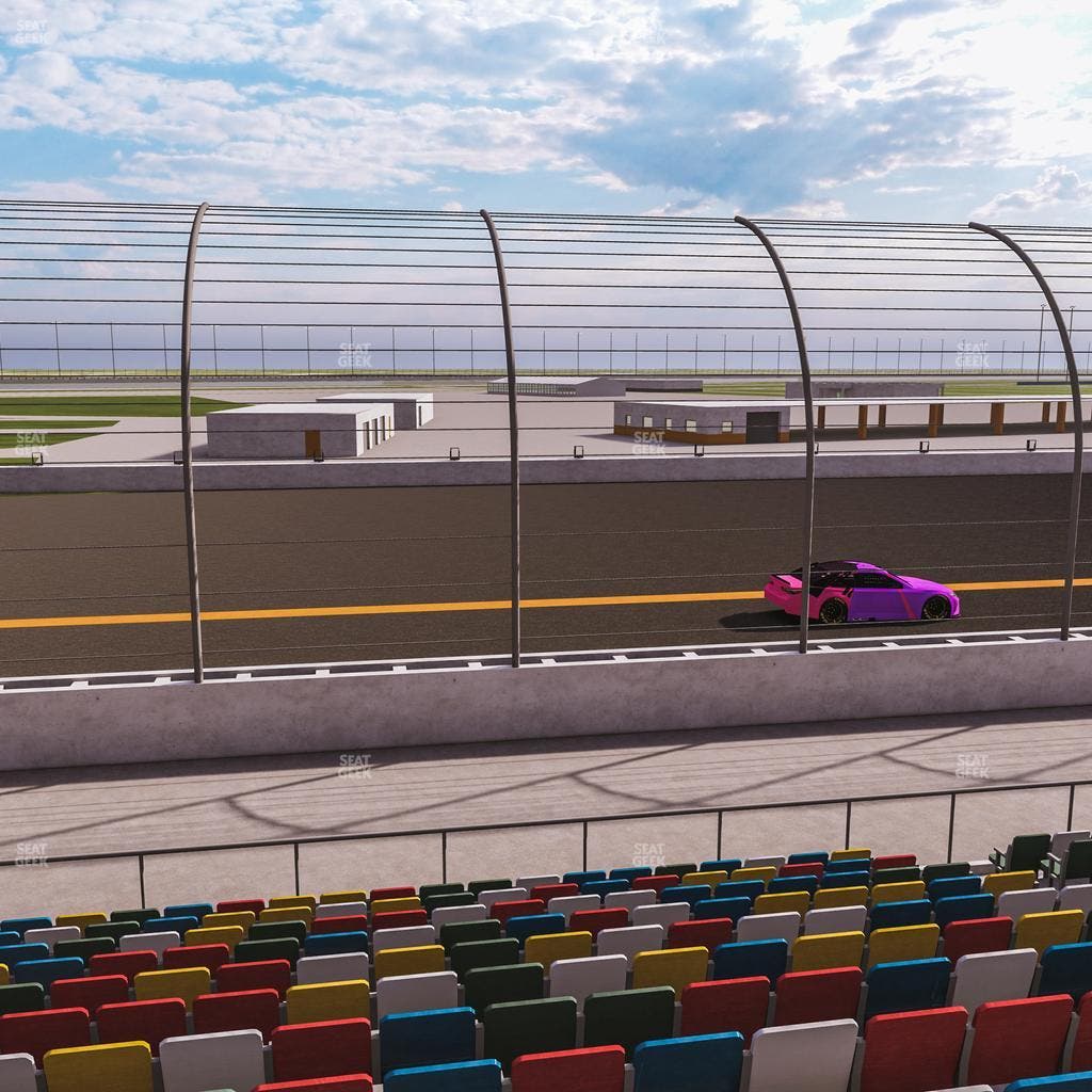 Daytona International Speedway - Section Front 110 Seat View