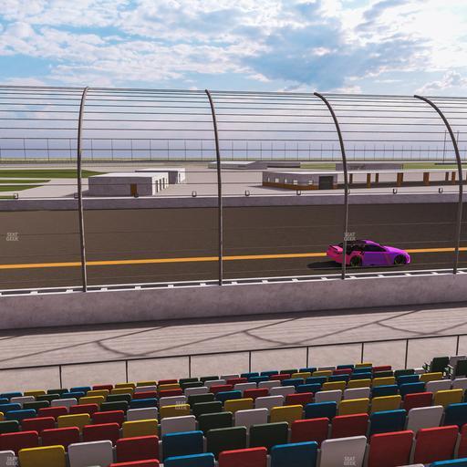 Daytona International Speedway - Section Front 110 Seat View