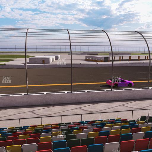 Daytona International Speedway - Section Front 110 Seat View