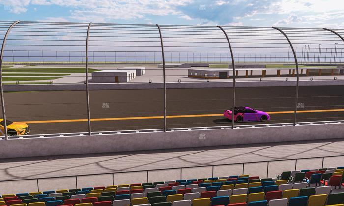 Daytona International Speedway - Section Front 110 Seat View