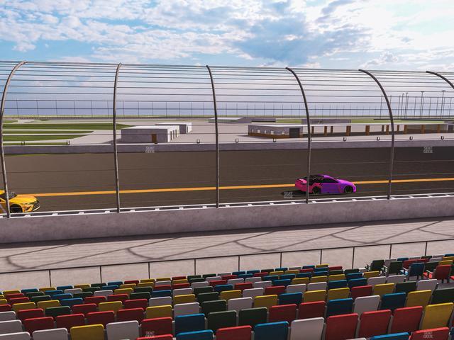Daytona International Speedway - Section Front 110 Seat View