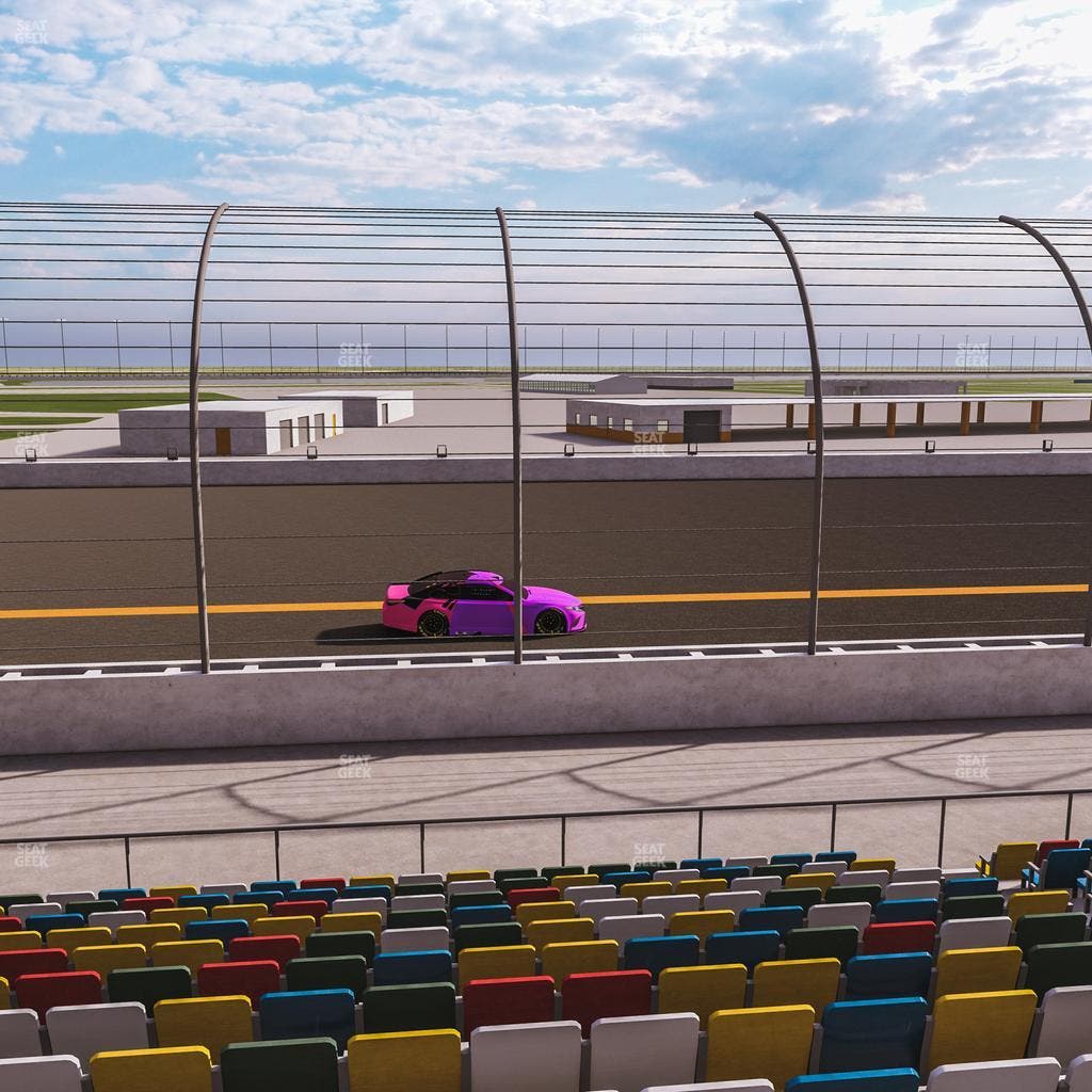 Daytona International Speedway - Section Front 111 Seat View