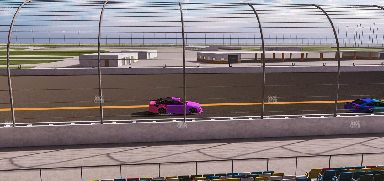 Daytona International Speedway - Section Front 111 Seat View