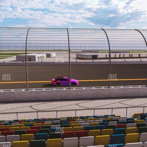 Daytona International Speedway - Section Front 111 Seat View