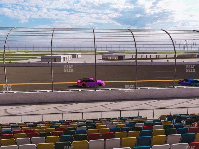 Daytona International Speedway - Section Front 111 Seat View