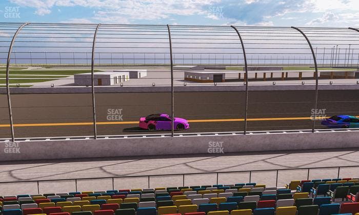 Daytona International Speedway - Section Front 111 Seat View